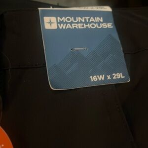 Mountain Warehouse Trek Pants- Black